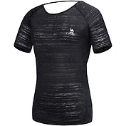 奎格女款运动T恤修身显瘦瑜伽服健身跑步健身衣