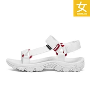 奎格女鞋户外休闲沙滩鞋情侣软底厚底海边舒适防滑耐磨男女凉鞋潮